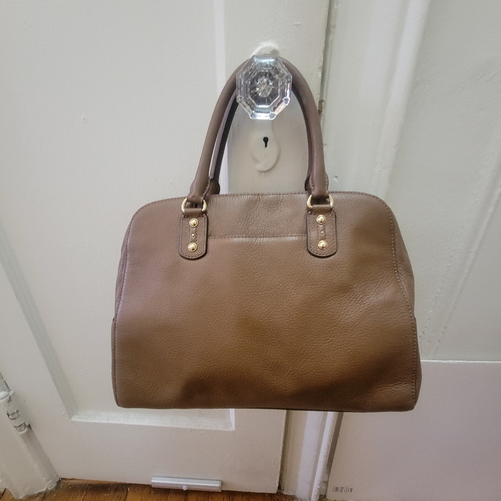 Michael Kors Large Sandrine Bowler Bag. EUC. Quiet Luxury Corpgore - Picture 2 of 10